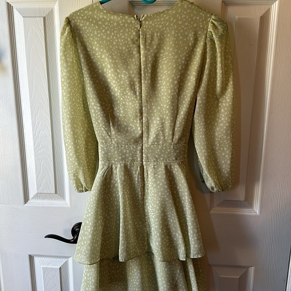 NWT Sage Green Dress - Picture 3 of 3